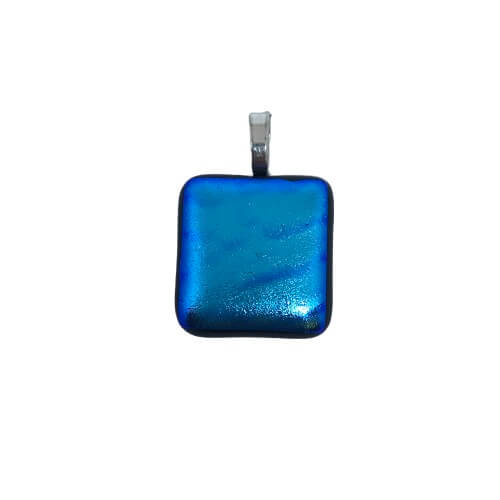 Blue Textured Pendant-SP417