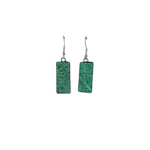 Green Hanging Earrings-EH352