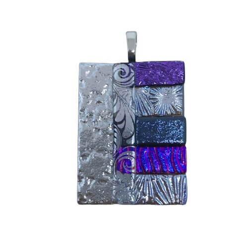 Purple Textured Pendant-LP602-Launceston