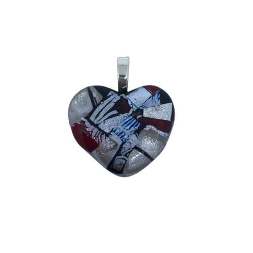 Silver Heart Pendant-HP210
