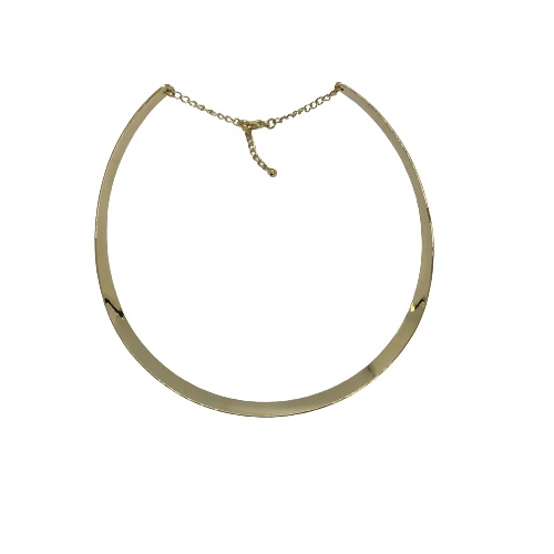 Gold Metal choker Necklace-GMN001 - Featured